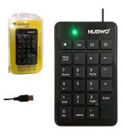 NUBWO NK-22 คีบอร์ดตัวเลขมีสาย USB Keyboard NUMERRIC KEYPAD รับประกันสินค้า 1 ปี