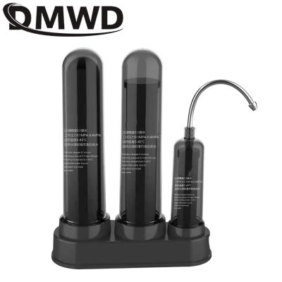 DMWD Household Faucet Water Filter Tertiary Filtration Tap Water Purifier Machine Reduces Silt Odor Lead Fluoride Chlorine