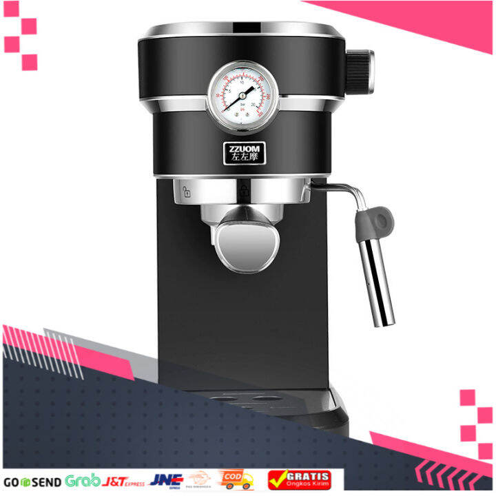 Mesin Kopi Semi Automatic Espresso 15 Bar Italian Coffee Machine 1.1