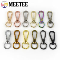 20pcs 13mm Meetee Metal Buckle Lobster Clasp Swivel Trigger Clips Snap Hook for Bag Strap Leather Craft DIY Hardware Accessories