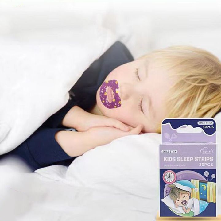 30pcs-baby-sleep-strips-correction-infant-anti-open-mouth-sleeping-tape-good-slumber-patch-product-baby-care-tools-kids-items
