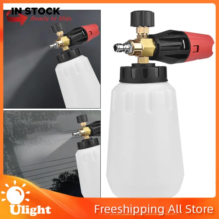 Ulight Foaming Sprayer 1/4" Quick connect Washer Bottle for Car Window