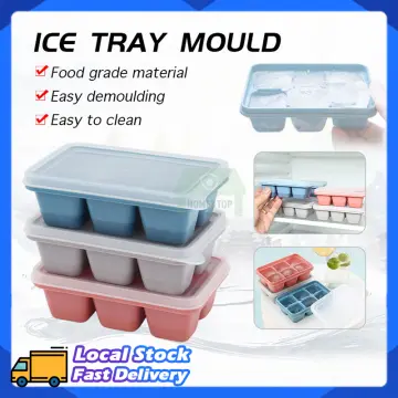 Ice Cube Tray, 1 Pc 33 Cavities Small Ice Ball Molds With Lids, Sphere Ice  Cube Molds For Freezer, Ice Ball Maker For Whiskey, Water, Cocktail Drinks