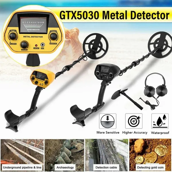 [Free Headphone Backpack] Metal Detector Gtx5030 High Sensitivity ...