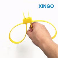 Xingo ที่รัดมือแบบสองด้านมีซิปยืดหยุ่นได้,อุปกรณ์กุญแจมือที่ยืดหยุ่นแบบใช้แล้วทิ้งอุปกรณ์ผูกสายไนลอนแบบการจัดการสายเคเบิล