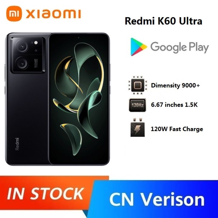 Xiaomi Redmi K60 Ultra 5G MobilePhone 6.67 inch Dimensity 9200+