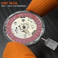 hot【DT】 Modified Japan NH34 Mechanical Movement with Disc/Datewheel Jewels NH34A Mechanism Accuracy