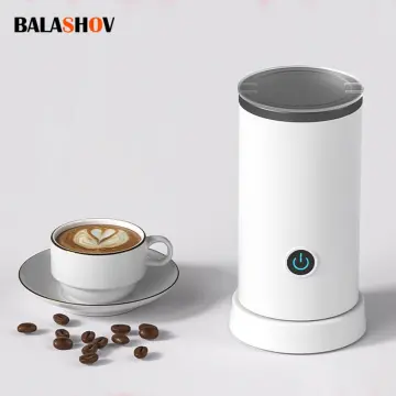 Eu Home Electric Coffee Milk Frother Cappuccino Latte Blender