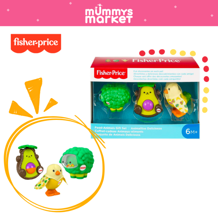 Fisher Price Infant Foodimals Gift Set Lazada Singapore