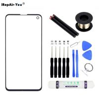 Front Outer Glass Lens with OCA Glue For Samsung Galaxy S10 plus S10e S10 5G Display Touch Screen Replacement Repair Kits