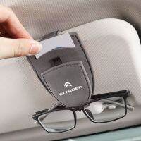 【cw】hot Car Glasses Clip Card Ticket Holder Accessories Citroen C4 C3 C5 Berlingo Saxo Jumpy C-Elysee Cactus