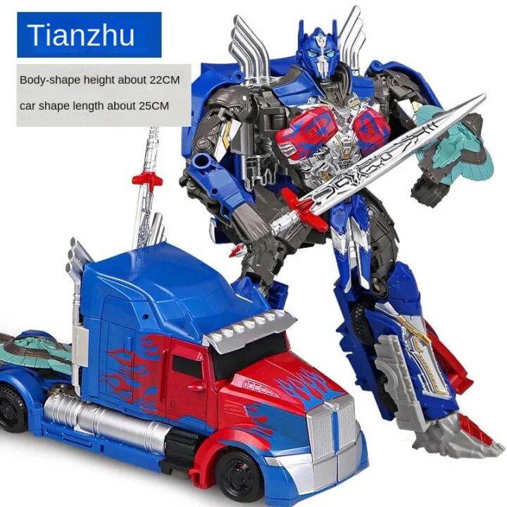 Transformerss Optimus Primes Black Mamba deformation toy King Kong ...