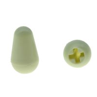KAISH 2pcs ST Pickup Switch Tip USA Size Cap for American Mint Green