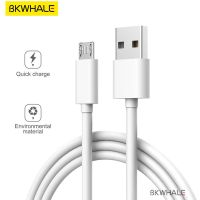 【คุณภาพสูง】BKWHALE สายชาร์จ สาย USB 2A สำหรับ VIVO OPPO Huawei Android