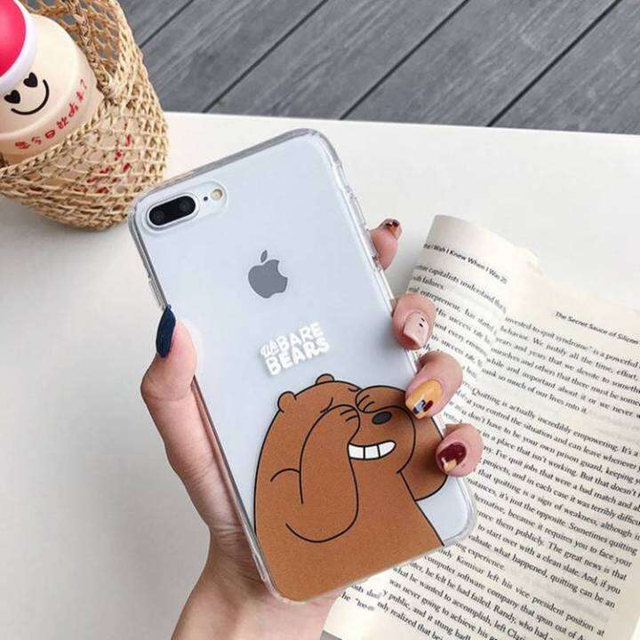 เคส-vivo-y11-v19-v17-y19-y17-y15-y12-s1-y91-y91i-y93-y95-v15-v11-v11i-v9-cartoon-cute-bear-soft-case-857