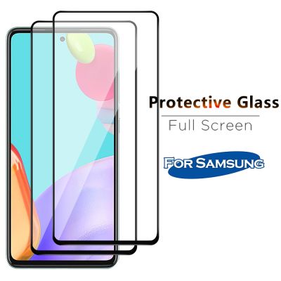 แก้วป้องกัน9ชม. สำหรับ [spot goods]Samsung Galaxy A52 A72 A51,ปกป้องหน้าจอ A12 A52s S20 FE S21 A71 A50 A70 A32 A21s
