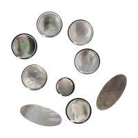 [ammoon]9PCS Saxophone Buttons Shell Material Set of 9PCS Sax Key Buttons for Alto Saxophone