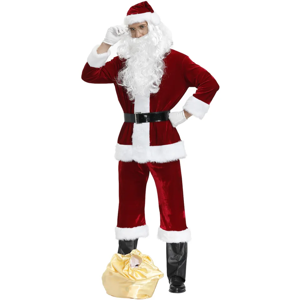 Santa claus clearance costume size 4xl