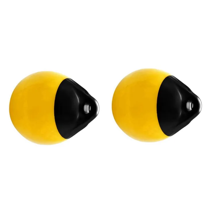 2X Heavy Duty PVC Boat Fender Ball Round Anchor Buoy Dock Bumper Ball