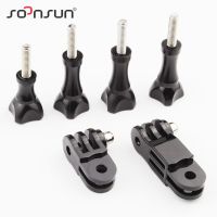 【Big-promotion】 DhakaMall SOONSUN 3-Way Extension Mount Pivot Arm W 4 Pcs สกรูสำหรับ Hero 7 6 5 4 3สำหรับ Go Pro อุปกรณ์เสริม