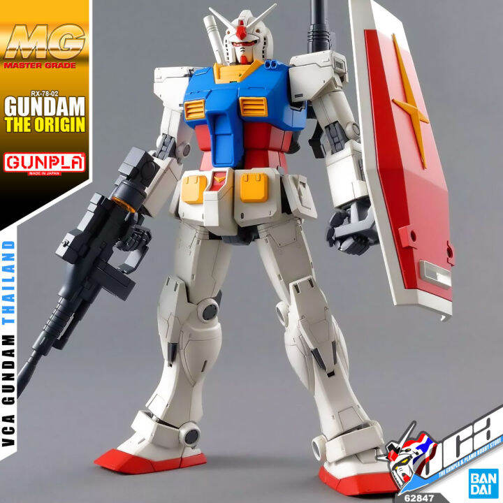 bandai-gunpla-master-grade-mg-1-100-rx-78-02-gundam-the-origin-ประกอบ-ของเล่น-โมเดล-กันดั้ม-กันพลา-ของเล่น-vca-gundam