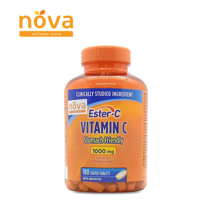 EsterC Vitamin C 1000 mg 180 coated tablets (bottle) Lazada PH
