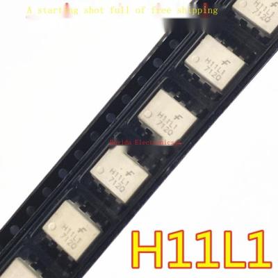 10ชิ้นใหม่เดิม H11L1นำเข้าสีขาว Optocoupler SOP-6นำเข้า H11L1SR2M แพทช์