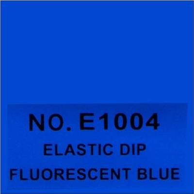 BOSNY สเปรย์สีลอกได้ สีสเปรย์ลอกได้ บอสนี่ สีสเปรย์ยางพ่นแล้วลอกออกได้โดยไม่ทำลายสีเดิม ELASTIC DIP PEELABLE SPRAY PAINT 400 ml  NO.E1004 สีน้ำเงินสะท้อนแสง FLUORESCENT BLUE