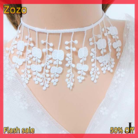 Zozo ✨Ready Stock✨ วินเทจคลาสสิกกอธิคสักลูกไม้ Choker สำหรับผู้หญิงจี้คริสตัลสีดำเสน่ห์สร้อยคอเครื่องประดับ Boho ของขวัญคริสต์มาส