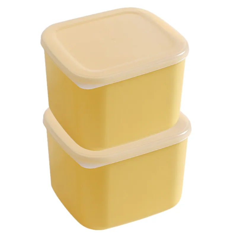 2PCS Cheese Storage Deli Meat Container For Fridge Cheese Keeper