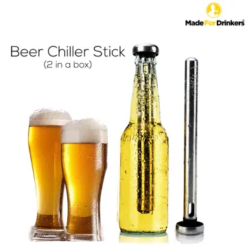 Beer Chiller Stick 2 Pack -Cools Beer Instantly -New, Instant Beer