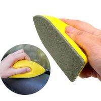 2pcs Car Seat Leather Brush Sponge Nanometer Cleaning Brush for Vehicle Furniture Couch Boots Sofa Detailing Clean