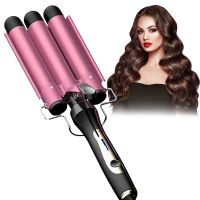 [HOT XIJXLKLKWMN 516] Lofamy HS 800 Professional Curling Iron เซรามิค Triple Barrel Hair Curler ไข่ม้วนผมจัดแต่งทรงผมผม Curling Iron จัดส่งฟรี