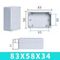 กล่องกันน้ำวัสดุใหม่เกรด F คุณภาพสูง IP67พลาสติกกล่องหุ้มอุปกรณ์อิเล็กทรอนิกส์ไฟฟ้ากล่องเชื่อมต่อกลางแจ้งอิเล็กทรอนิกส์