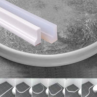 Water Stopper Countertop Water Retaining Strip Bendable ห้องอาบน้ำเครื่องซักผ้า Threshold Water Shower Dam Barrier Kitchen