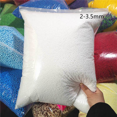 250g 2-3mm4-6mm6-8mm White Styrofoam Foam Balls for Beanbag Baby Bed Sleeping Pillow Chair Sofa Beads Filler