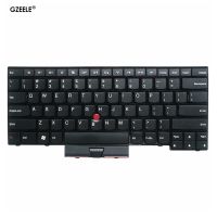 GZEELE แป้นพิมพ์ US ใหม่สำหรับ IBM สำหรับ Lenovo ขอบ ThinkPad E430 E330 E435 E430C E430S E445 E335 S430แป้นพิมพ์ภาษาอังกฤษ T430U