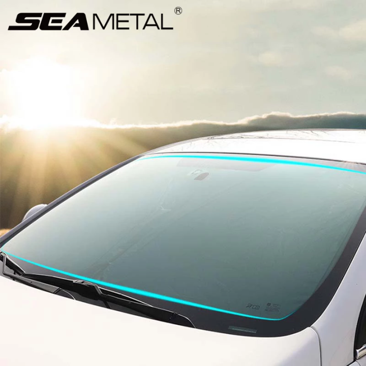 Folding Front Rear Car Window Sun Shade Auto Visor Windshield