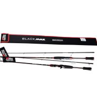 Original Abu Garcia New Black Max Fishing Rod 1.98m 2.13m M Power Spinning Rod Baitcasting Lure Rod