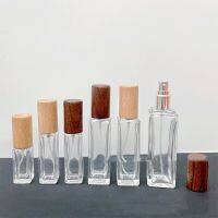 5/10/20/30ml Beech Cap Perfume Sample Sub-bottling Portable Perfume Spray Bottle Glass Spray Bottle Walnut Empty Bottle Travel Size Bottles Containers