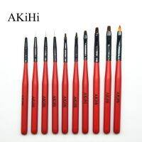 [hot]☾  AKiHI Painting Draw with Cap UV Gel Manicure Flat Round