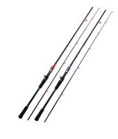 Spinning/Casting Fishing Poles 2 Sections Weight 5-30g 1.65m/1.8m LIne 4-12LB Carbon Rods