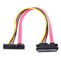 Chenyang Extension Cable Straight 30cm 3.0 7 15 22 Pin Male To Female Sata Iii Data Power Up Angled