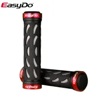 EasyDo Bike Grips Anti-Skid Ergonomic Bicycle Grips Comfortable Aluminum Bike Bar ends MTB Handlebars Ergonomic Grip