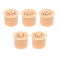 ◕♨﹍ 5 Pcs Stuffed Toys Voice Box Quagsire Plush Sound Recorder Module Electronic Toys Sounding Toy Accessories Cylindrical Sound Box