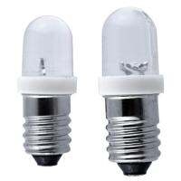 DM E10 หลอดไฟ DC 6/12/24 โวลต์ LED สกรูฐานตัวบ่งชี้หลอดไฟมินิสัญญาณเตือนโคมไฟ