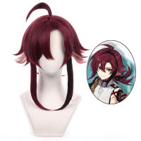 Lokei Genshin impact shikanoin heizou คอสเพลย์วิกผมสั้น hair hairpieces ฮาราจูกุ