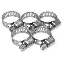 แคลมป์รัดท่อ 5 ชิ้น M  Hose Clamp Set 5Pcs (12mm - 19mm)