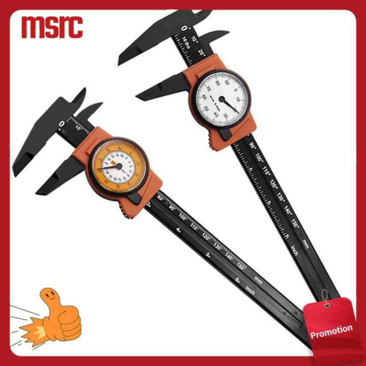 MSRC Portable High Precision Plastic Dial Indicator 0150MM Gauge