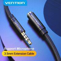 Vention Jack 3.5 Aux Extension Cable for Car Laptop Mini PC TV Xiaomi Huawei Stereo 3.5 mm Jack Headphone Speaker Cable Auxiliar